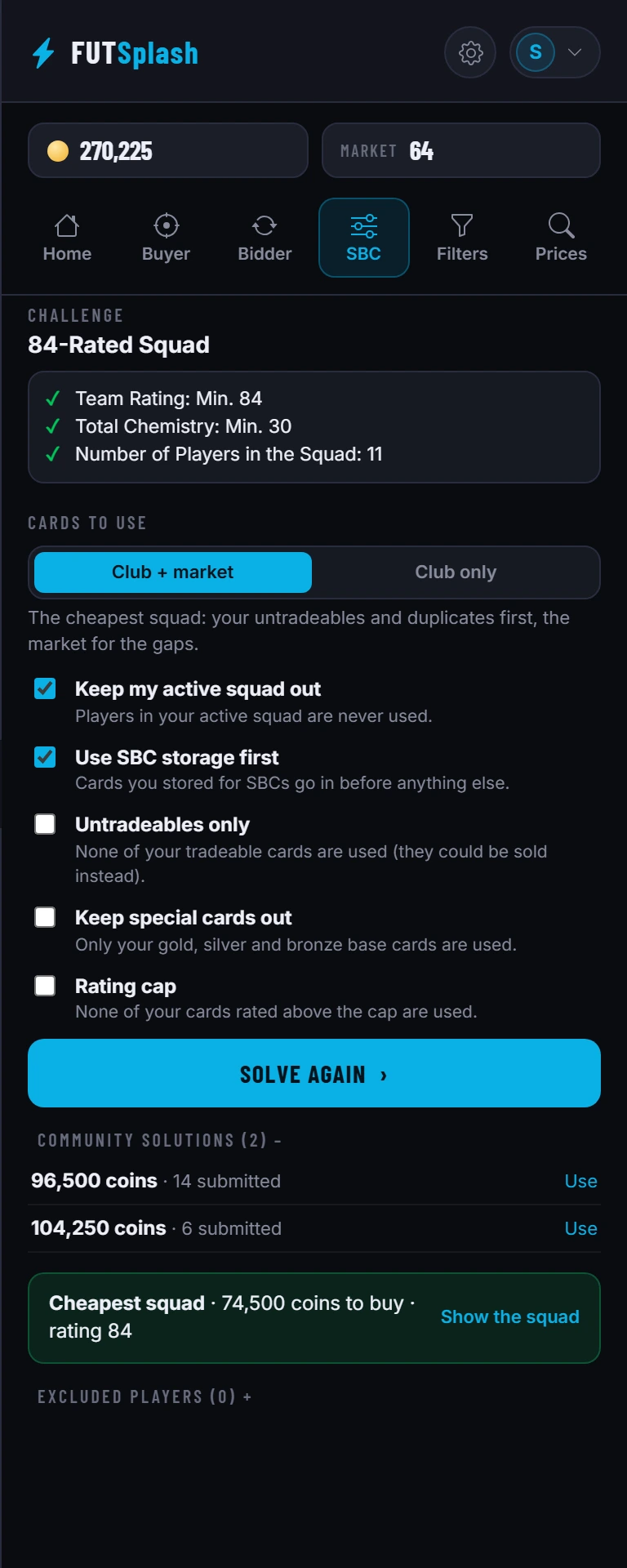 The SBC tab: the challenge, which cards to use, community solutions and the last answer